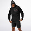 Men's Long Sleeve Hooded Performance Shirt - AOP