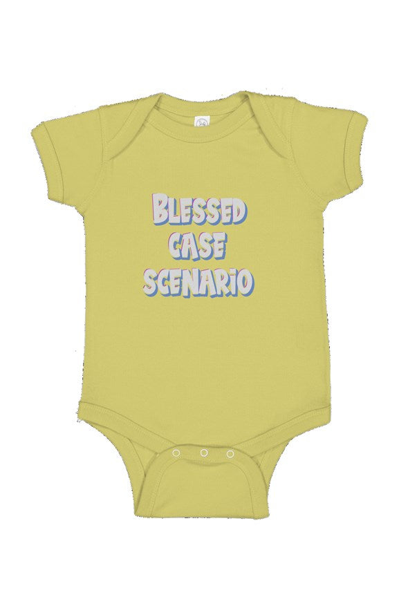 BLESSED CASE SCENARIO Infant Fine Jersey Bodysuit