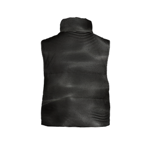 Women's Full-Zip Sleeveless Puffer Vest-Lightweight Ecodear