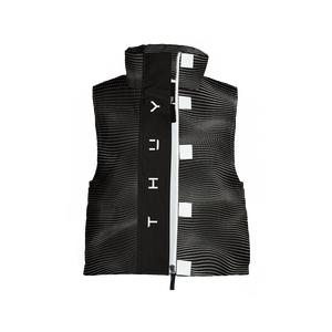 Women's Full-Zip Sleeveless Puffer Vest-Lightweight Ecodear