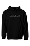 I AM WHAT IT TAKES reverse embroidered pullover hoody