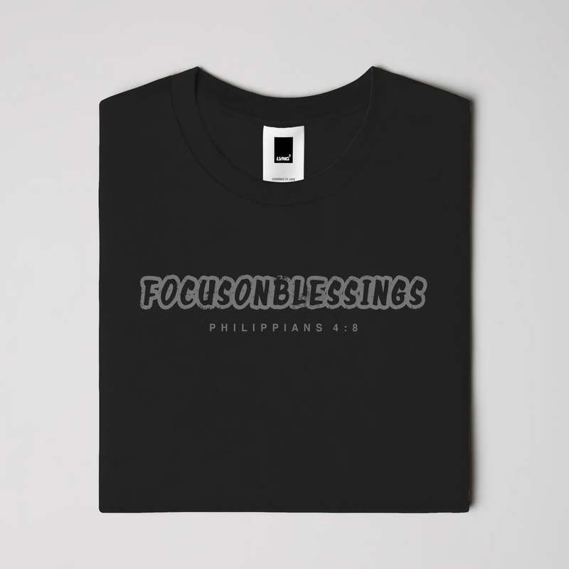 Focus On Blessings Heavyweight Tee 