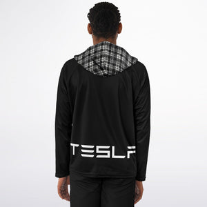 Men's Long Sleeve Hooded Performance Shirt - AOP