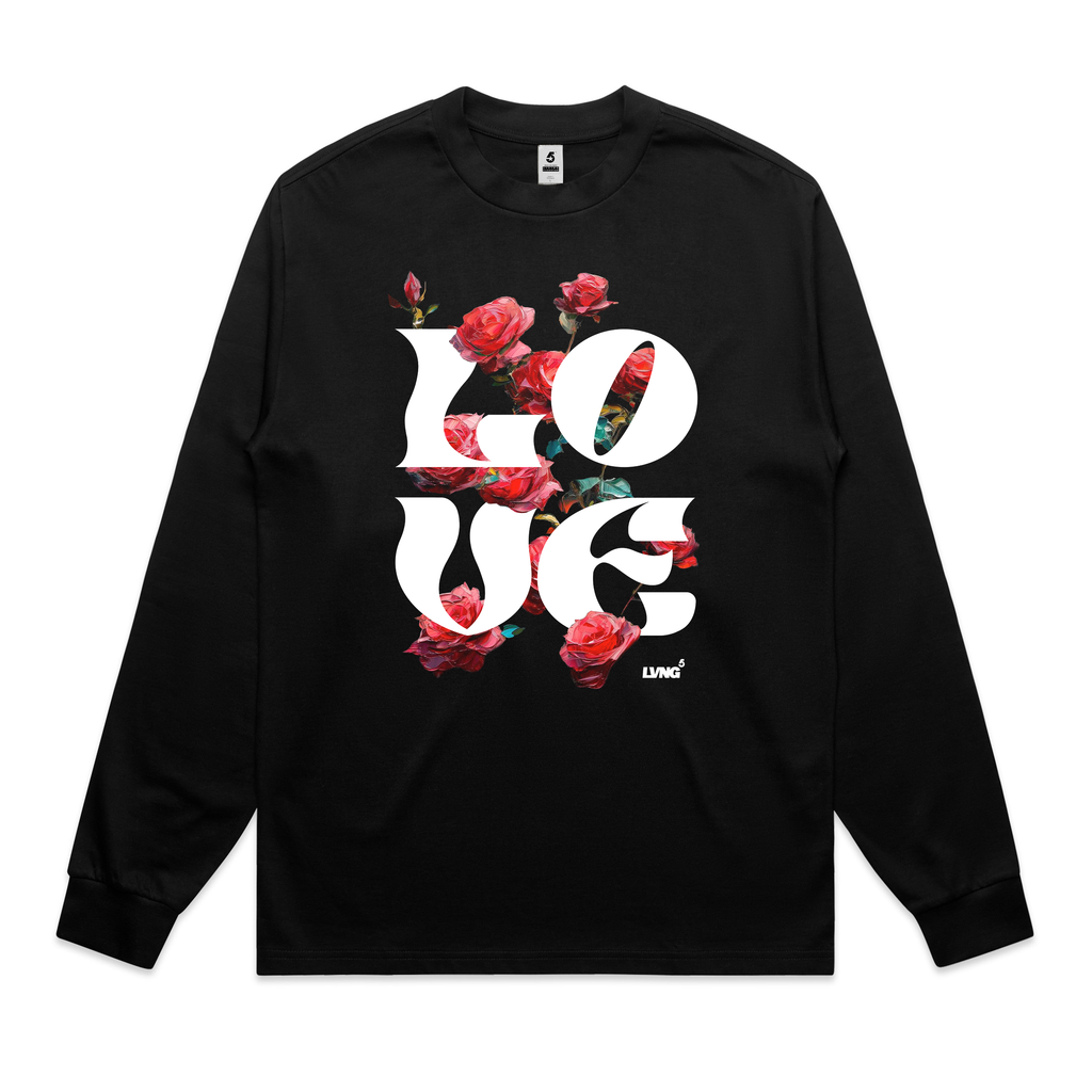 LOVE HEAVY L/S TEE