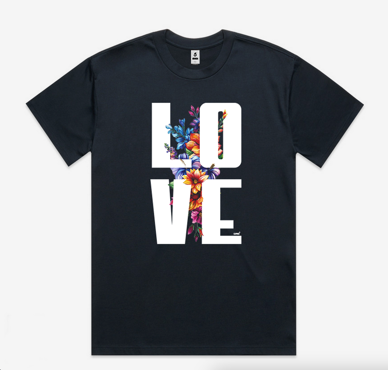 Love Floral HEAVY TEE